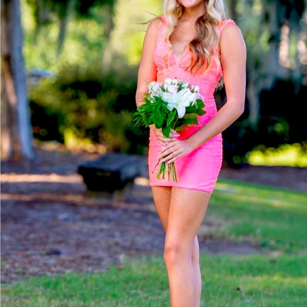 Jonathan Kayne pink cocktail size 0